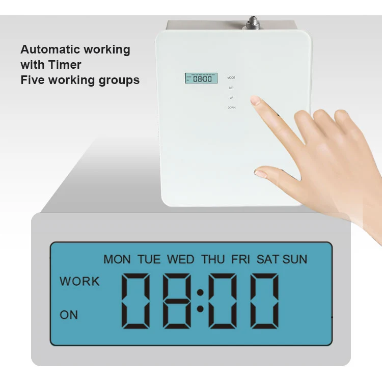 Direct Factory H300 Wall Mounted Air Aroma Machine Waterless Aroma Scent Essential Oil Diffuser for Hotel