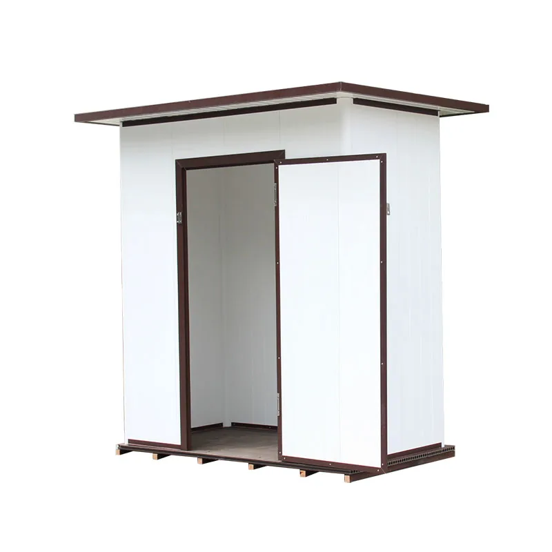 KINYING DIY Garden Tool Sheds & Storage Resin Gartenhaus Plastic Horizontal Storage Shed