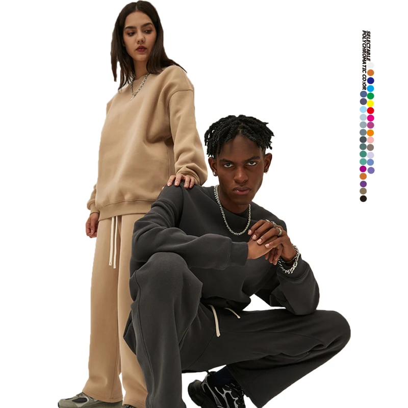 Top high street fashion loose crewneck sweater brand designer designed hoodies wholesale streetwear sportswear bespoke