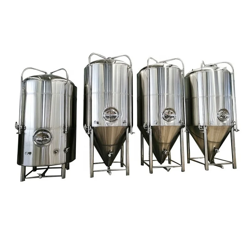 10bbl stainless steel fermenting system jacketed brite beer tank