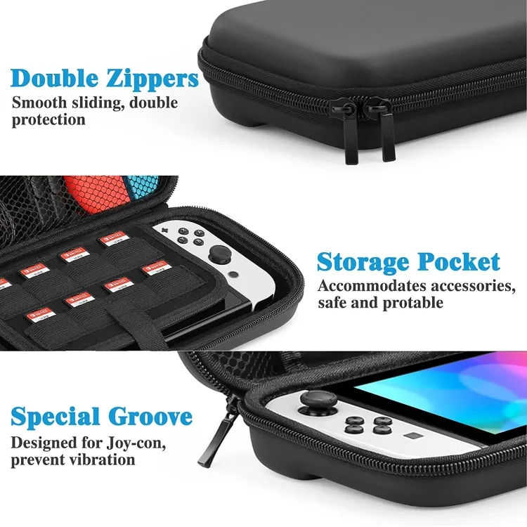 Universal Handheld Video Game Player Device Empty Cases For Nintendo Switch And Switch OLED Carry EVA Bags