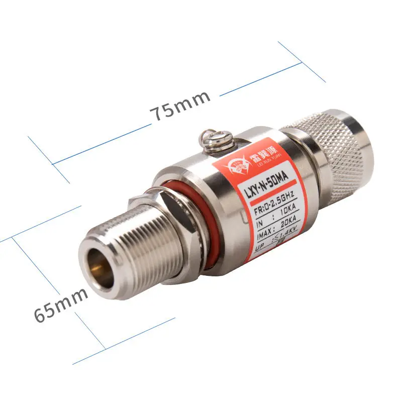 Original Factory Antenna Feeder Lightning Arrester Surge Protector For Sale