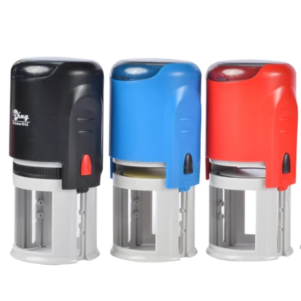 Office used Self-inking automatic Stamp Round
