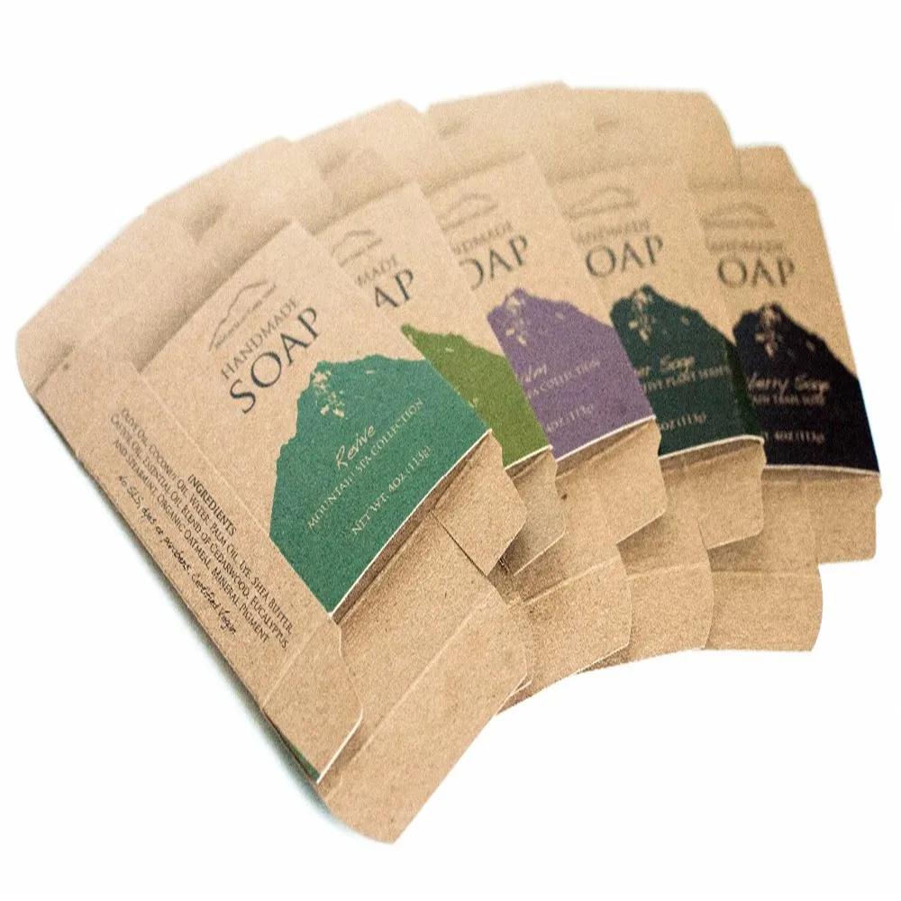 
Wholesale Factory Low Price Soap Packaging Boxes High Quality Custom Printed Paper Packaging Soap Boxes 