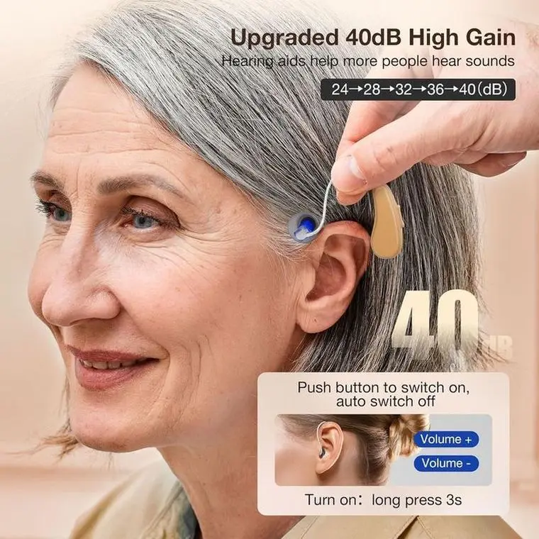 Home Care Products Elderly Hearing Aid Rechargeable Hearing Earphone Amplifier Medical Device Supply Old People