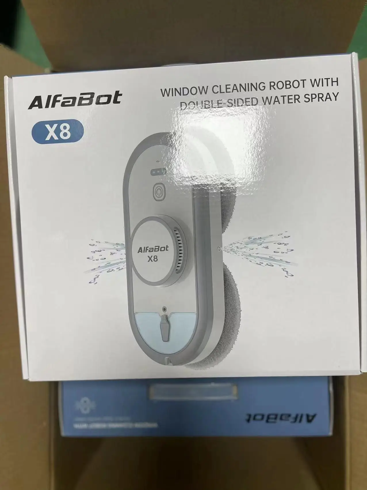 Customization window washer robot black color robot vacuum cleaner automatic intelligent window cleaner home cleaning robotic
