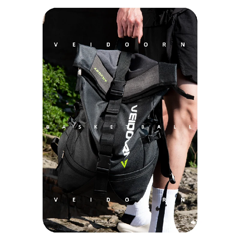 High Quality Waterproof Big Outdoor Travel Fitness Basketball  Football Volleyball Bag Camping Sports Backpack