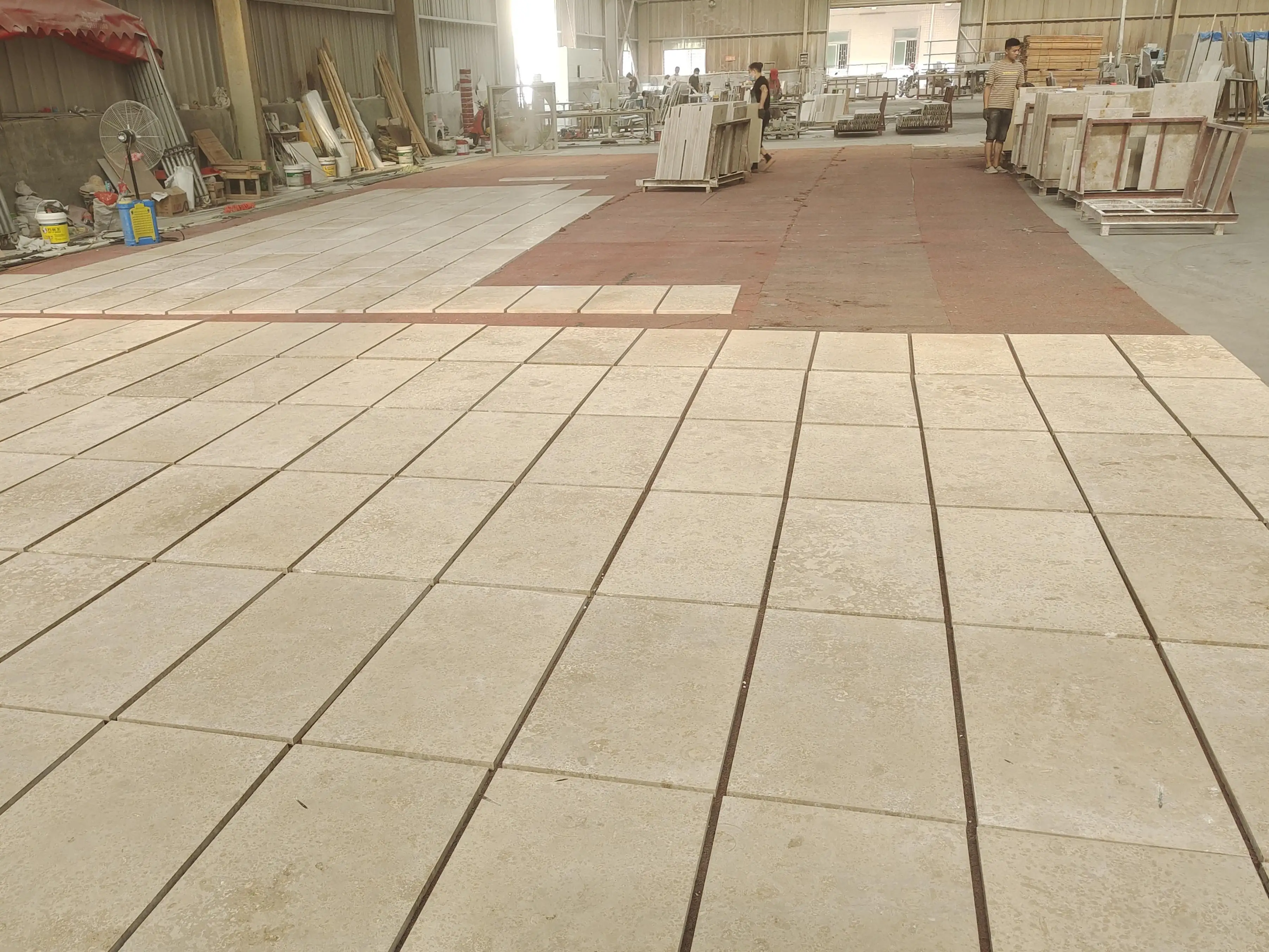 SHIHUI Luxury Exterior Stpne Wall Jura Beige Limestone Cladding Floor Tiles Outdoor And Indoor