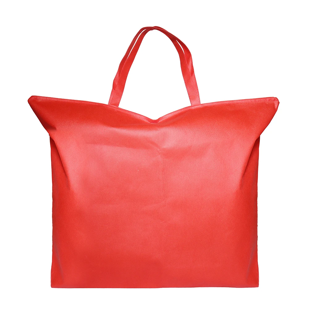 Extra large laminated non-woven 80 gsm 100 120gsm ppnw mexico  non woven party bags beach collapsible shopping bag with zipper