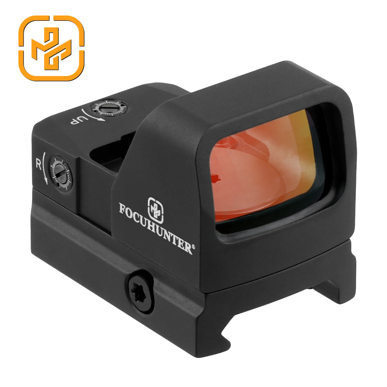 FOCUHUNTER High-end 1X23mm Shockproof 1500G Recoil Shake Awake Red Dot Sight IPX7 Waterproof Red Dot Sight Scope