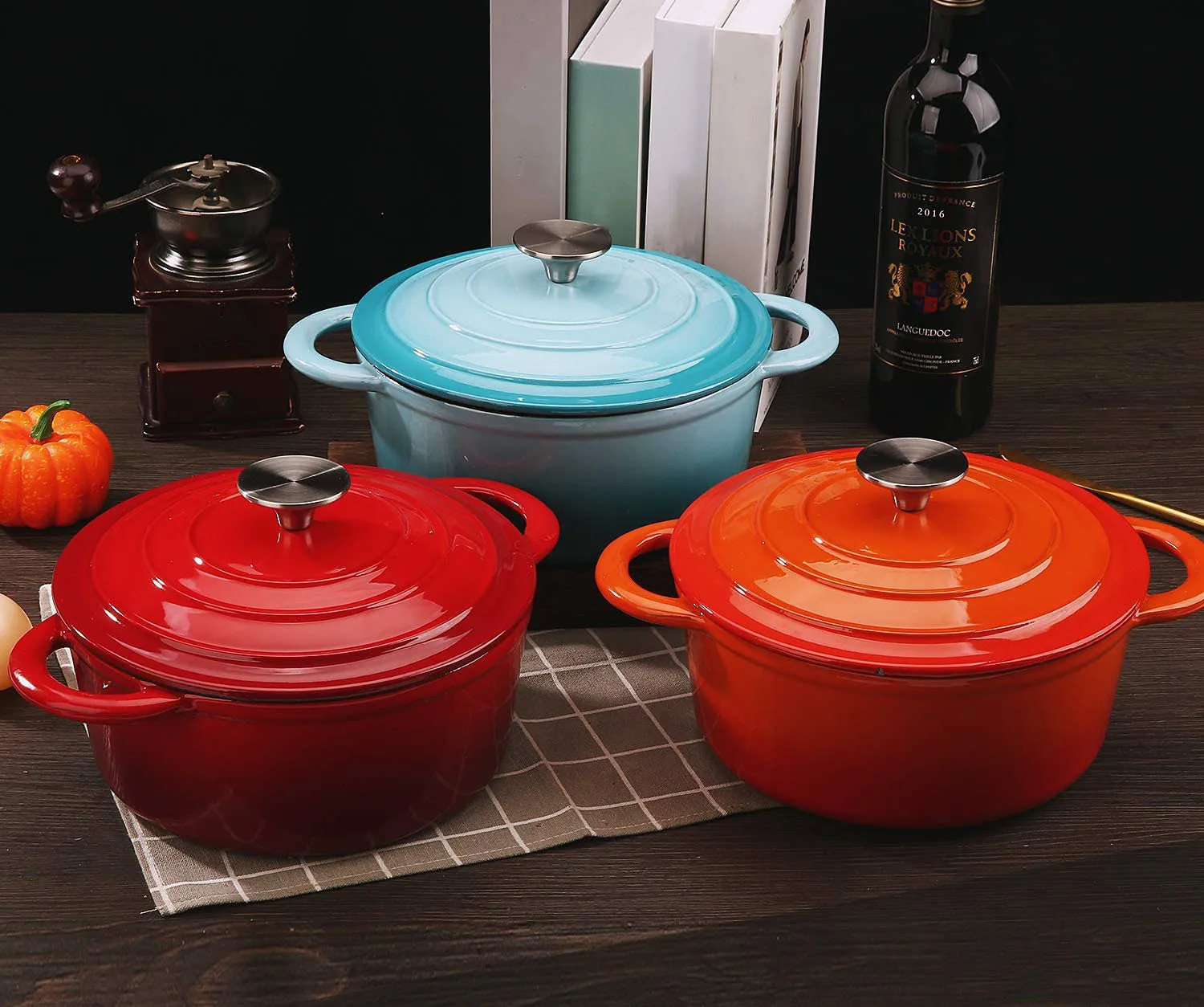 food cast iron ceramic casserole warmer