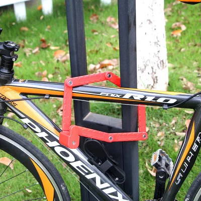 MTB дорожный велосипед Высокая безопасность Противоугонный скутер электрическая электронная велосипедная цепь замок складной