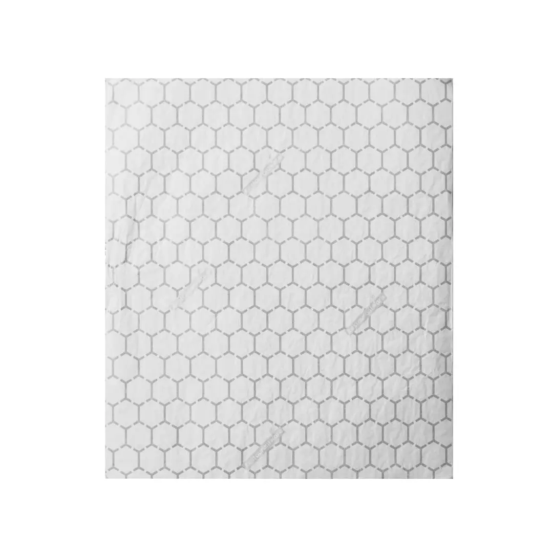 Premium Oil Proof Honeycomb Foil Grease Proof Deli Paper Foil Paper Lined Sheets For Food Logo Deli Paper