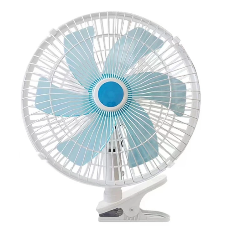 12V car cooling fan electric car fan small car fan with half safety metal guard