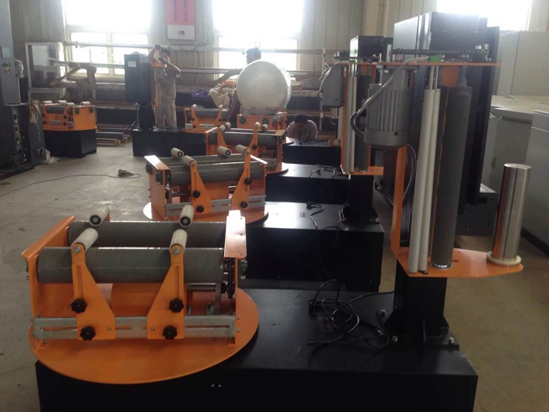 
Newly arrived Wheel tire coil stretch wrapping packing machine with high grade quality and good efficiency 