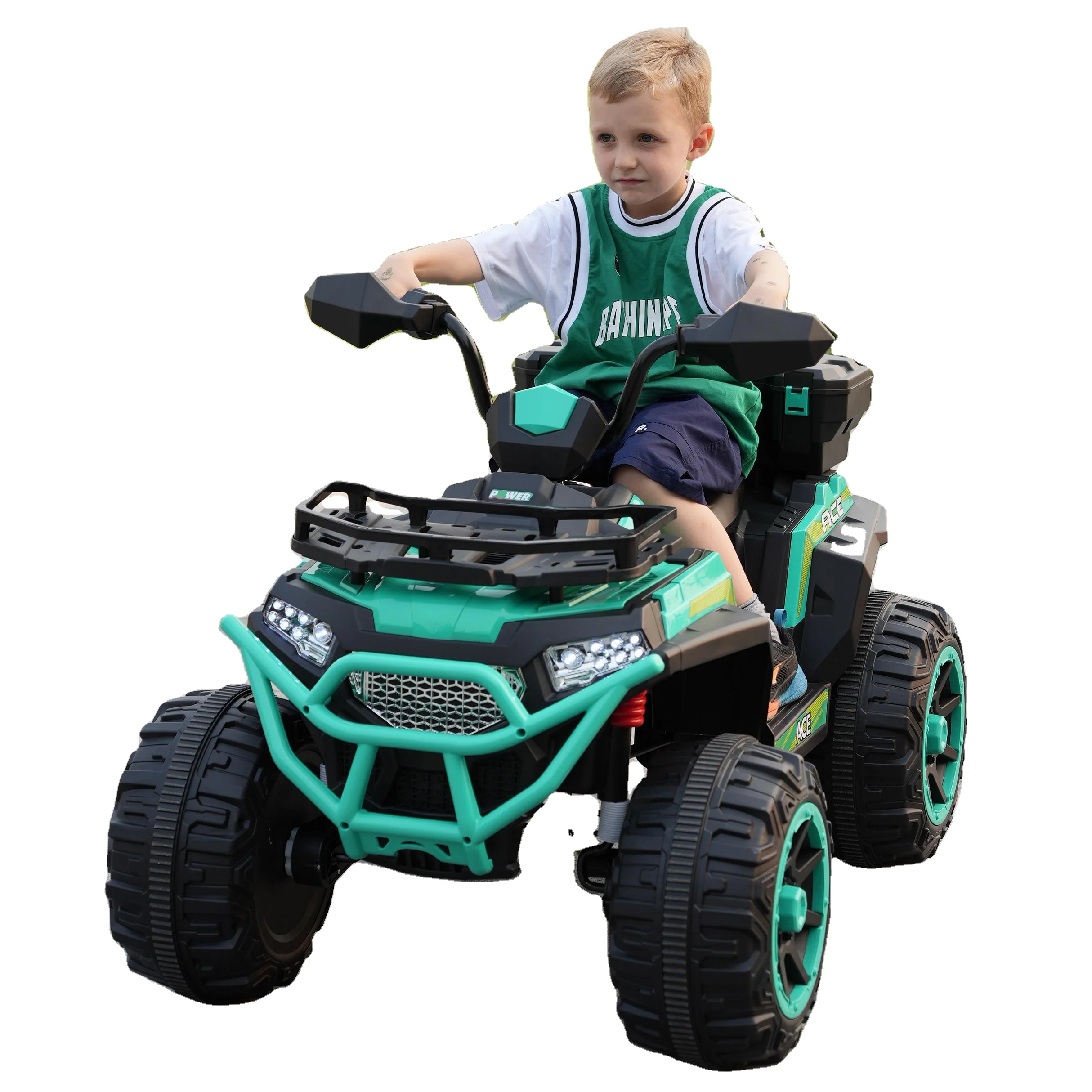 Drive Off-road Electric children toy car ride on car for kids to drive 540 Motor 12V Battery Powered 4 Big Wheels Kids