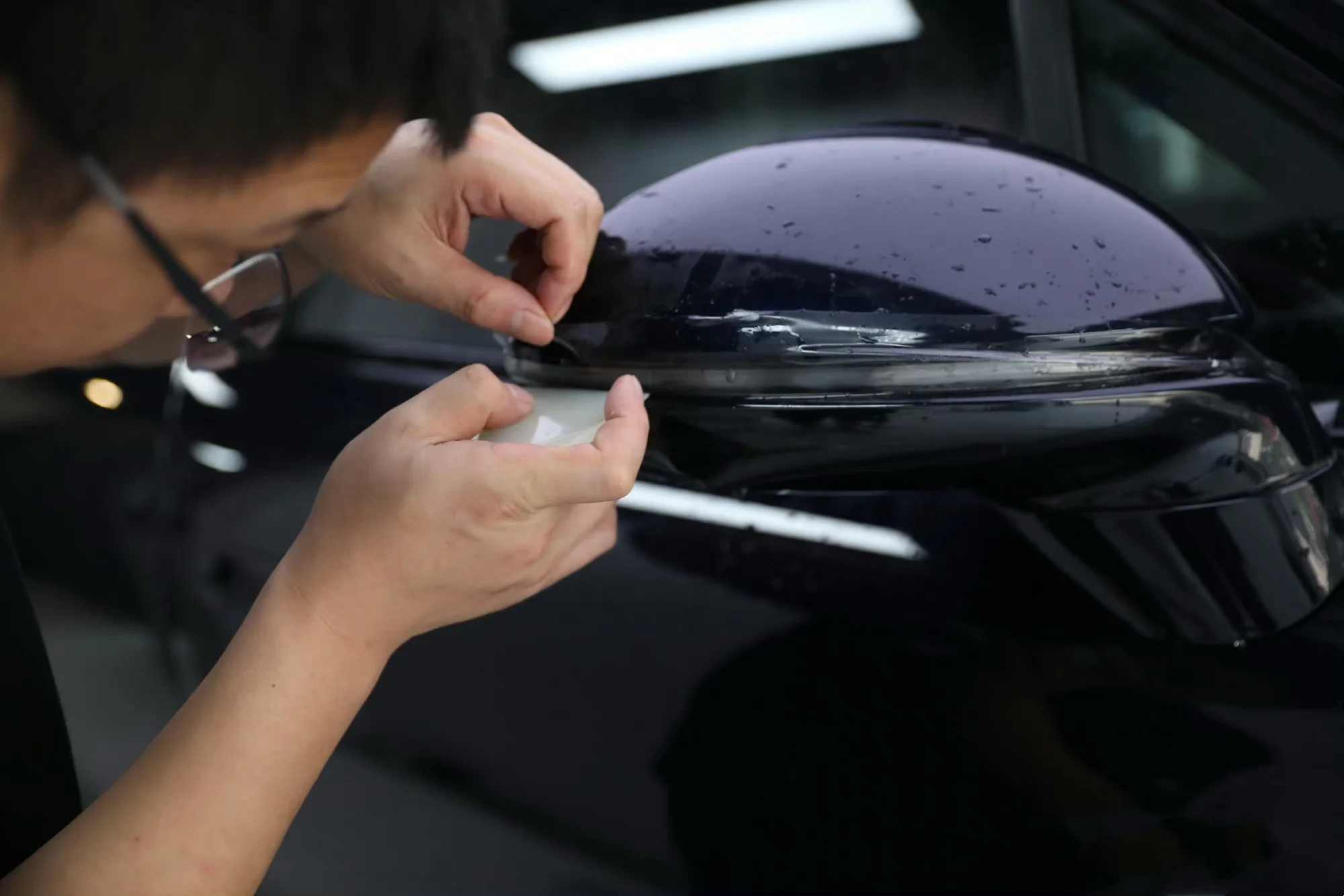Factory manufacturer Masking Film Auto Painting Protection film Plastic Car Masking Film