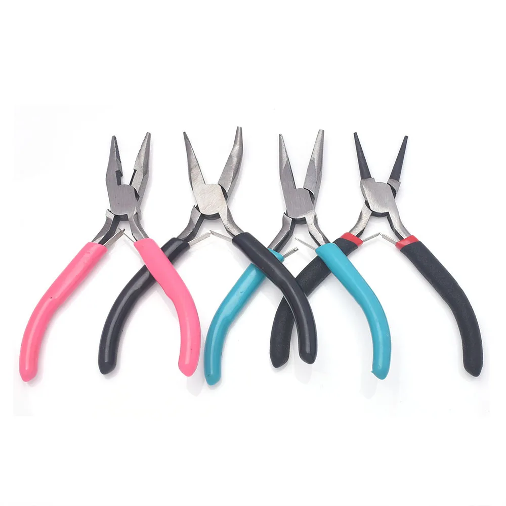 Jewelry Pliers Set with Needle Nose Round Wire Cutters for Crafts Repair Making-for Fingers