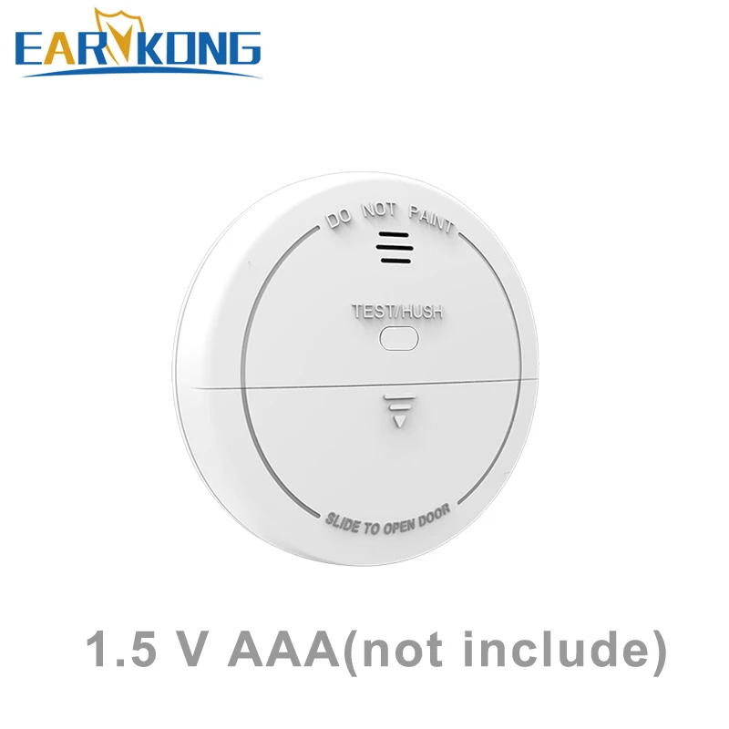 Security Alarm System Tuyasmart Smart Life APP Cigarette Fire Smoke Leak Alarm Tuya WiFi Smoke Detector