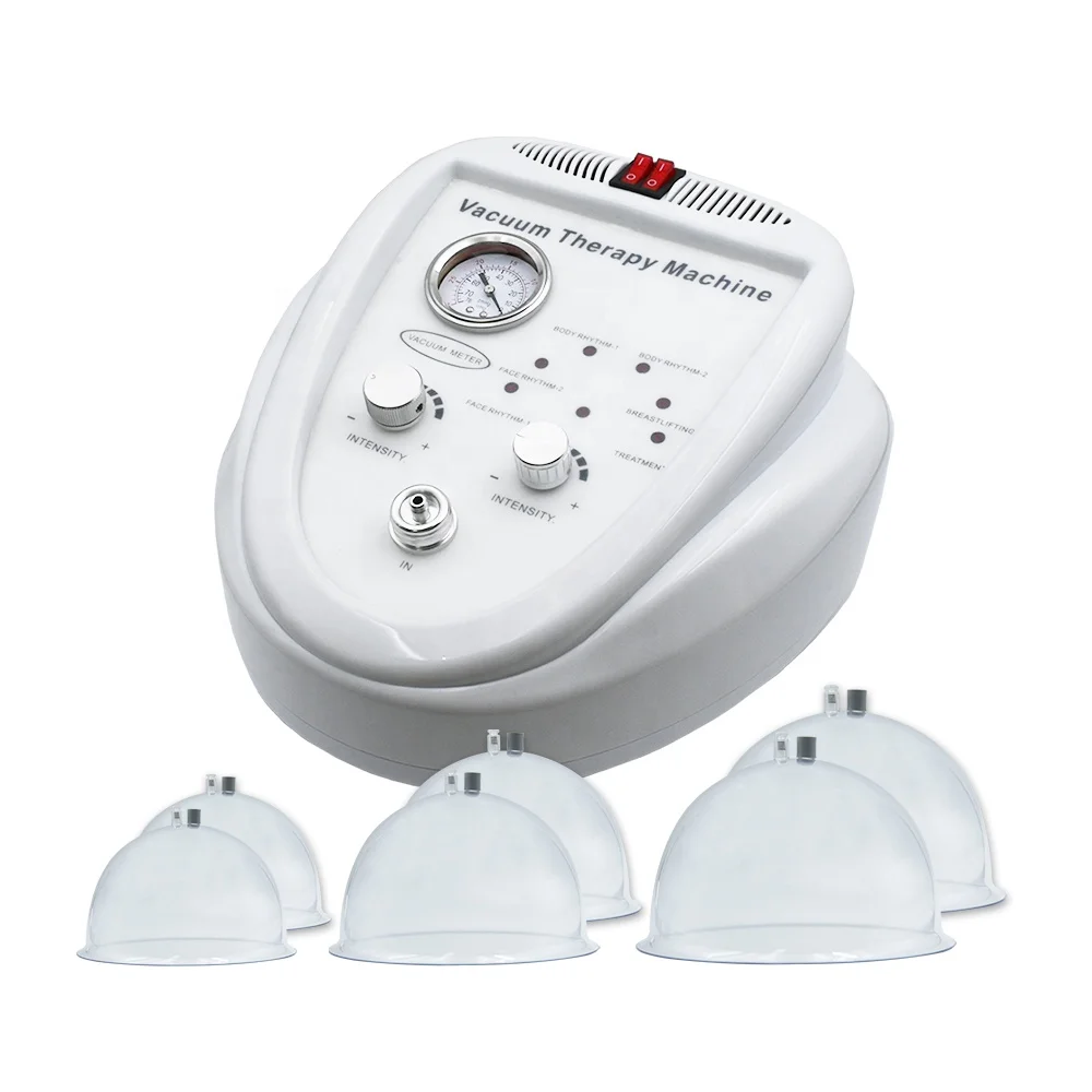 Vibrating Breast Enhancer Pump Nipple Sucking Big Breast Sucking Buttocks Lift Body Cupping Machine