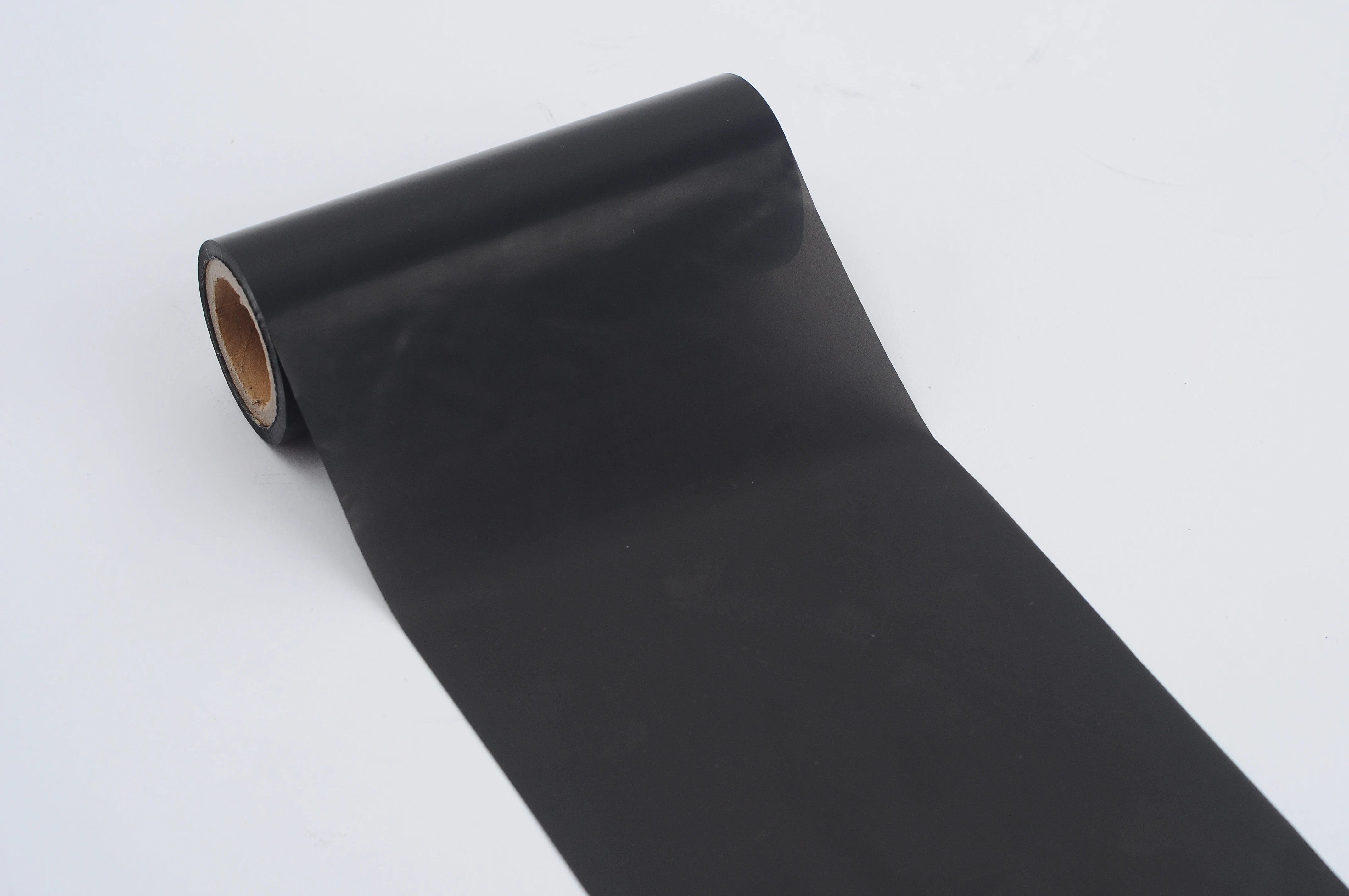 Стандартная восковая Резиновая лента Cison, черная переработанная лента, фольга для термопереносного принтера