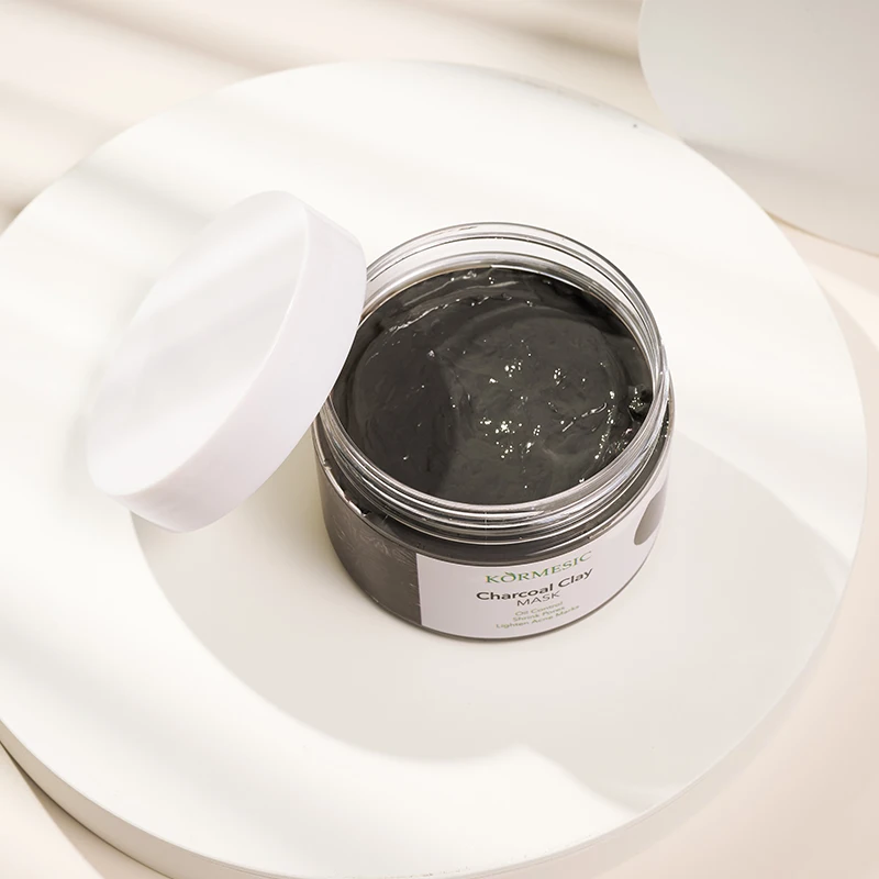 KORMESIC OEM ODM Face Clay Mask Nourishing Papaya red pomegranate blueberry Bamboo Charcoal Mud moisturizing clean Mask