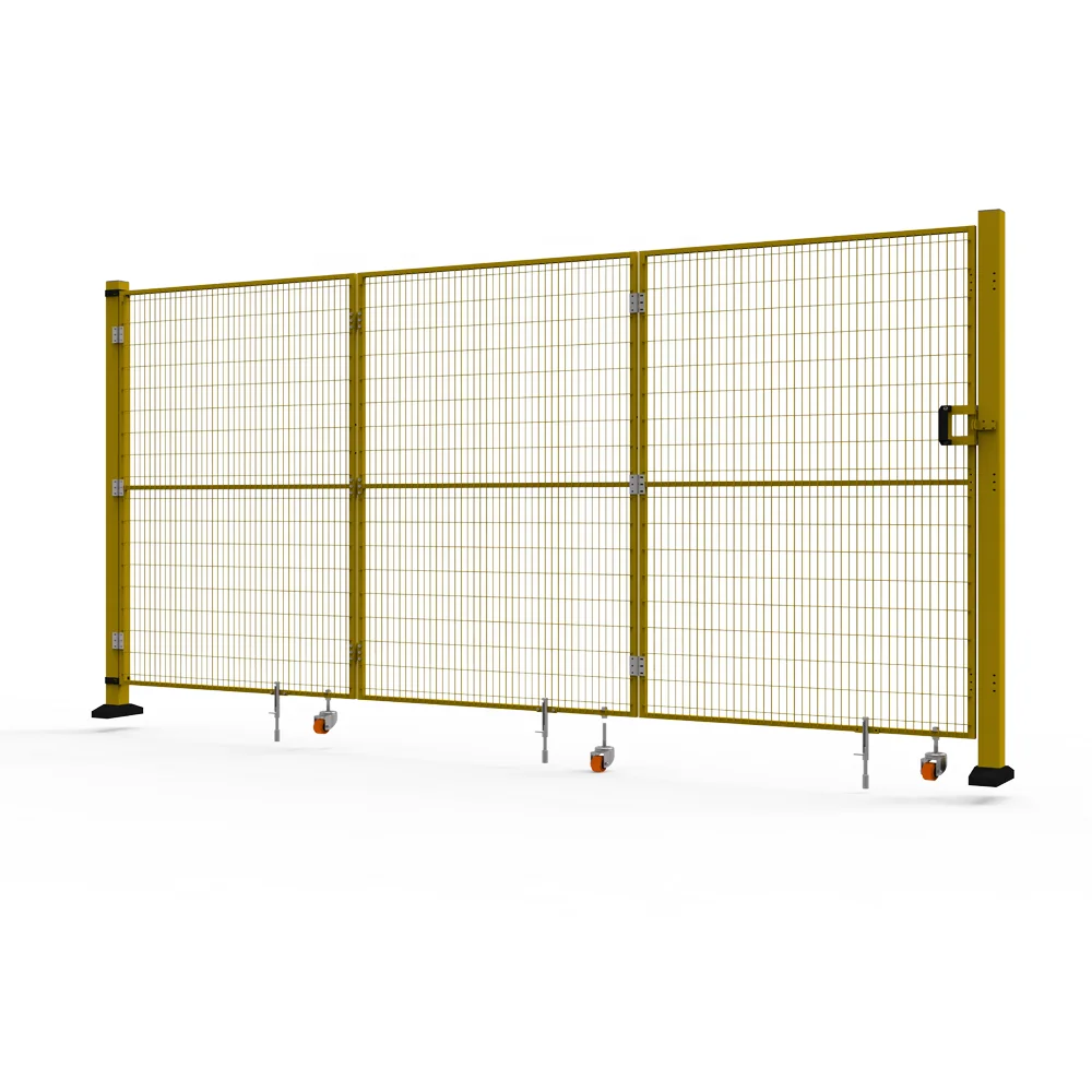 Machine guard safety fence Allsafe perimeter fence and gate