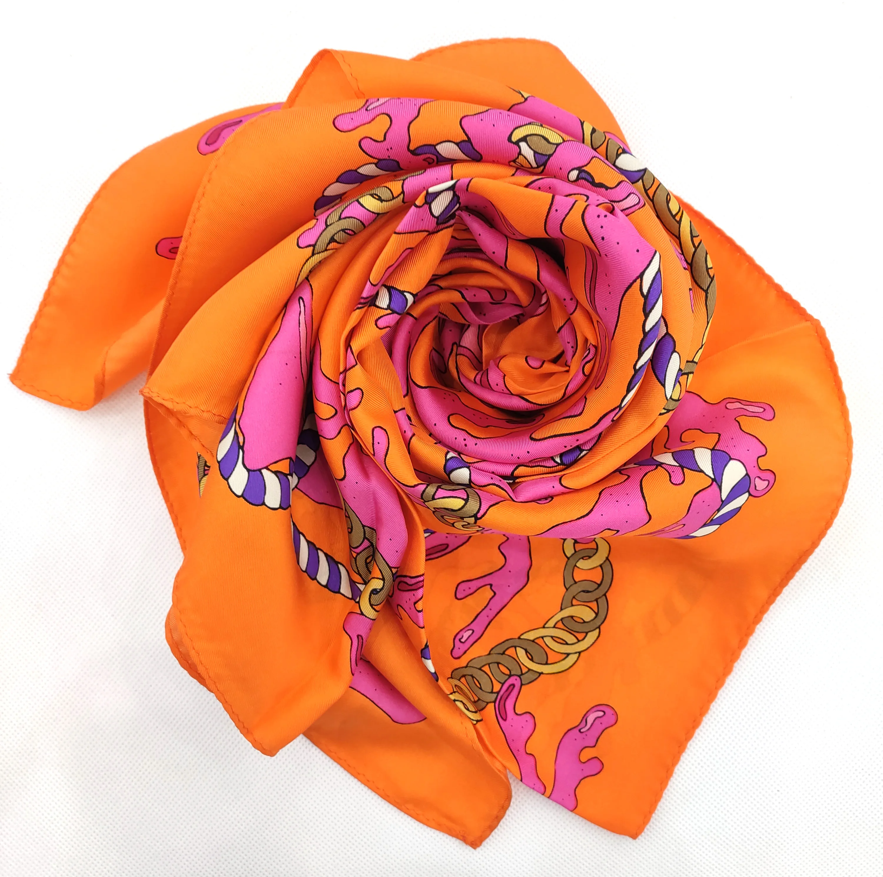 
Wholesale modal silk scarf printed silk modal scarf twill fabric 