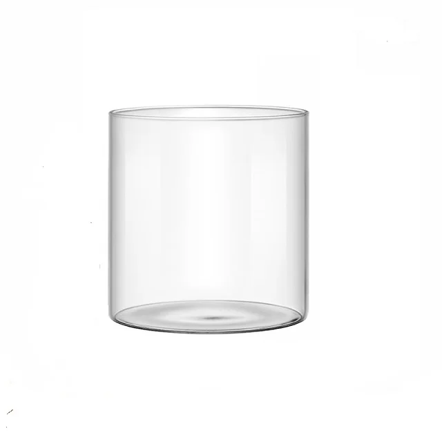 Factory Selling 6500Ml Straight Cylinder Vase High Borosilicate Glass Simple And Beautiful  Clear Glass Cylinder Vase