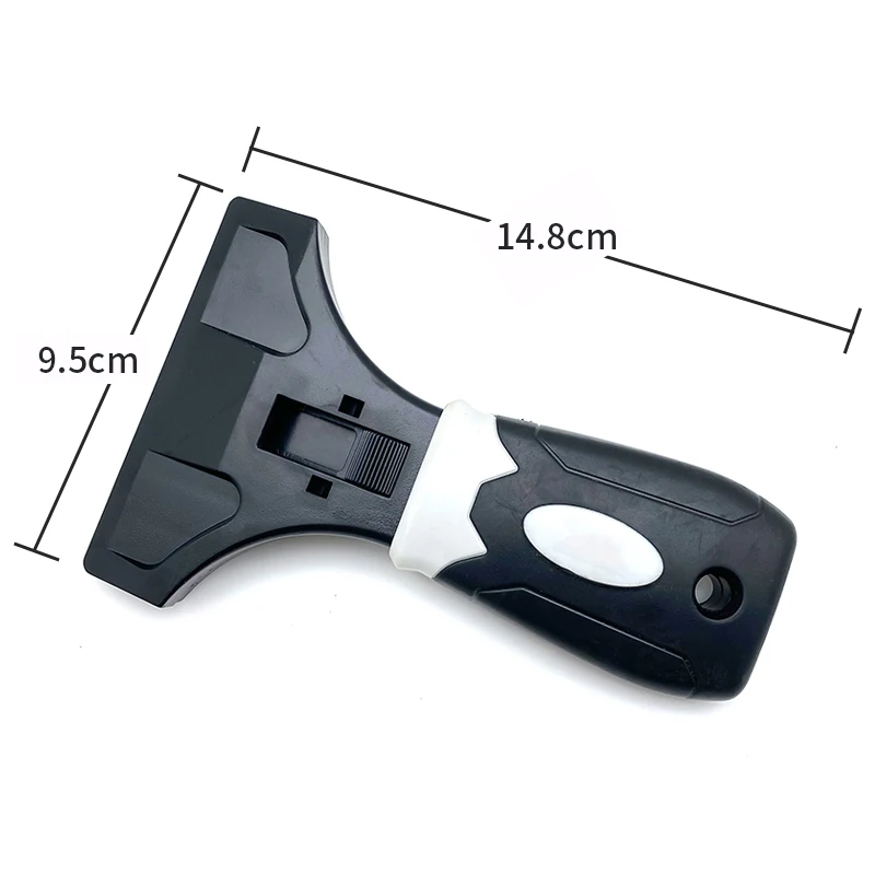 High quality wholesale scraper tool plastic handle multifunctions shrinkable cable sticker glue removable floor cleaning scraper