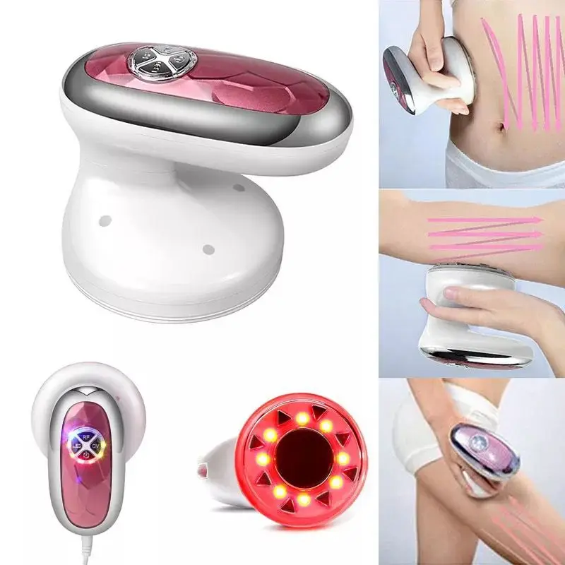 
Ultrasonic Body Slimming Massager EMS Fat Remove Lose Weight Beauty Device LED RF Waist Legs Abdomen Skin Tightening Machine 