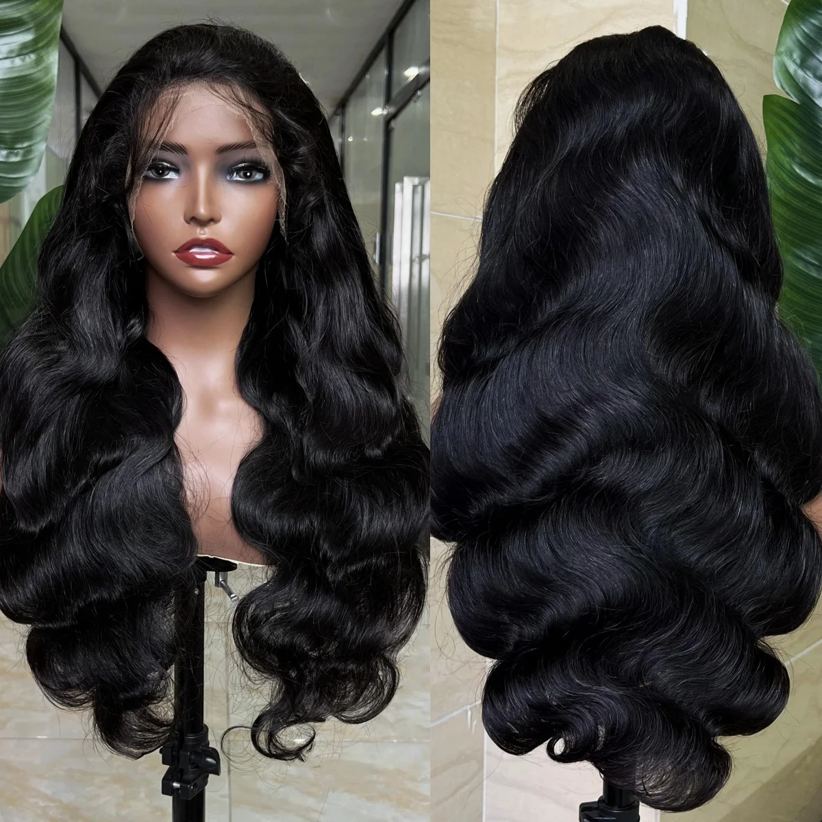 Cheap Human Hair Wigs Lace Wigs Human Hair 12A Virgin Hair Vendors 24 28 30 Inch Body Wave Lace front Wigs For Black Women