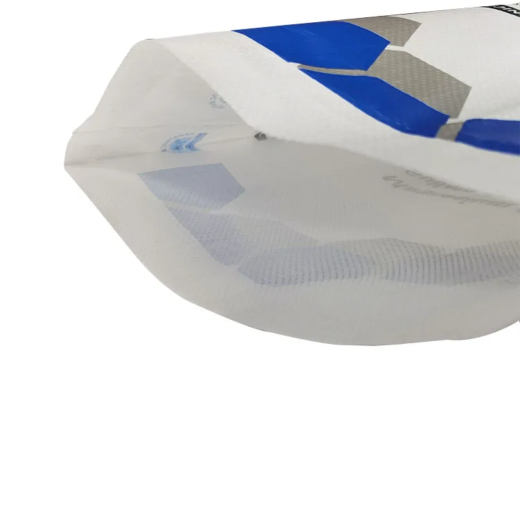 Wholesale custom flat bottom 50 kg Polypropylene Bag 25 Kg BOPP Woven Corn fertilizer Rice Bag empty packaging bags