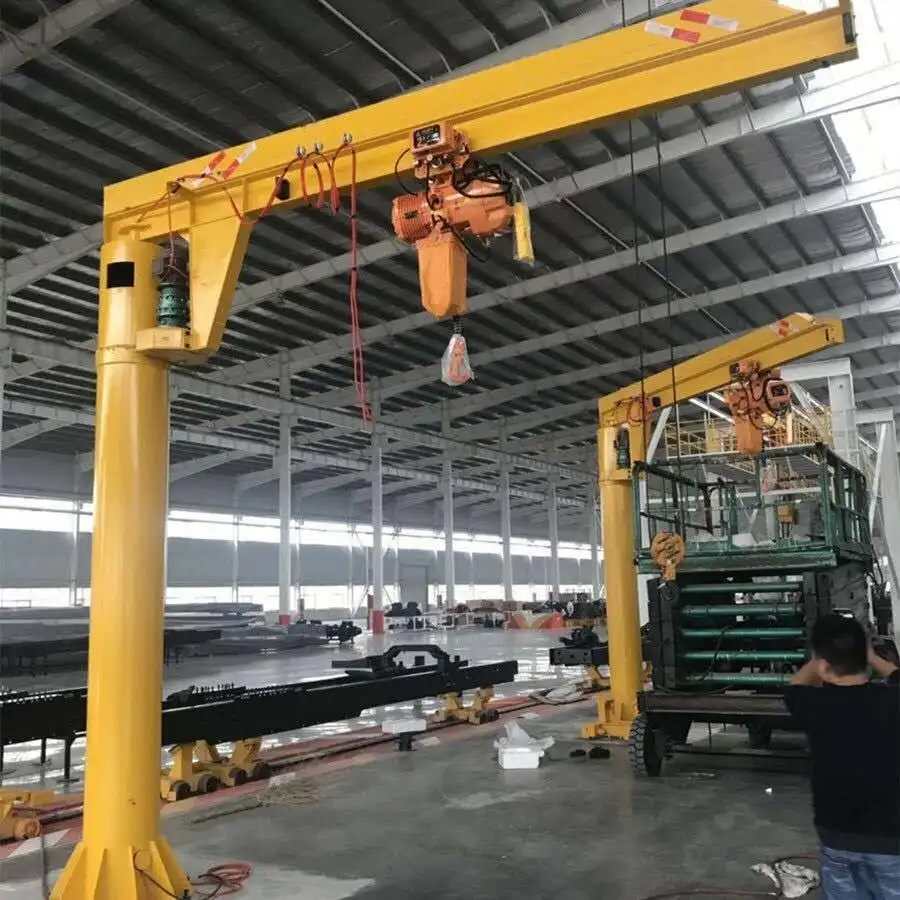 Tavol Vanbon good price 2 ton electric hoist working with 2t jib crane in workshop