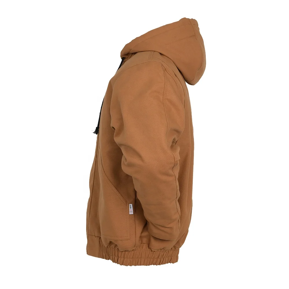 Canvas Jacket Flame Retardant Anti-electric arc Safety Workwear Winter Full Cotton Windproof Jacket