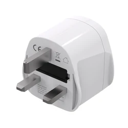 Worldplug Multifunctional Universal to England Conversion Plug UK Travel Adapter 10A EU US AU to Type G Converter Universal Plug