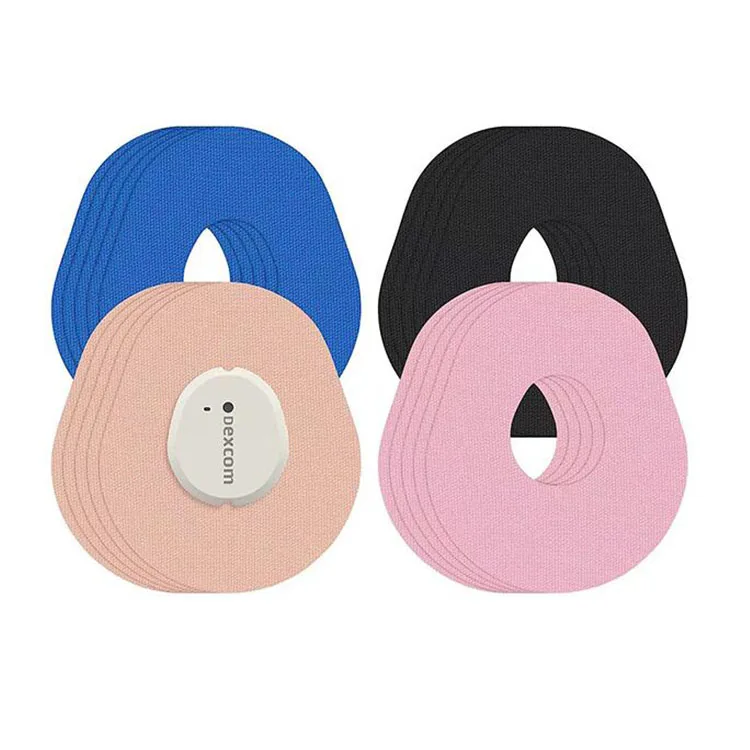Multi Shapes CGM Sensor Patches for Pre Cut Adhesive Tape
