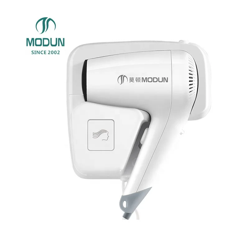 1200W Wallmount Plastic Hair Blow Dryer Hotel