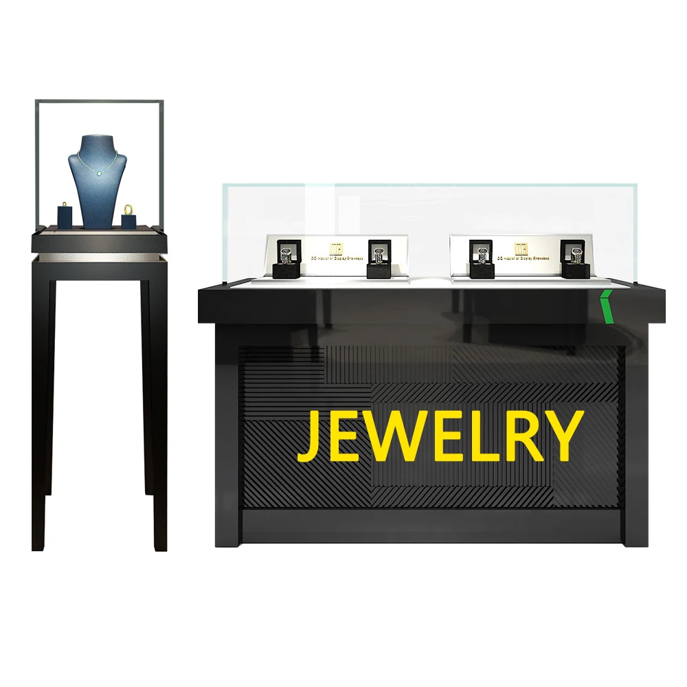 Dubai Modern Diamond Display Shop Furniture Jewellery Display Cabinets Jewelry Store Display Showcase