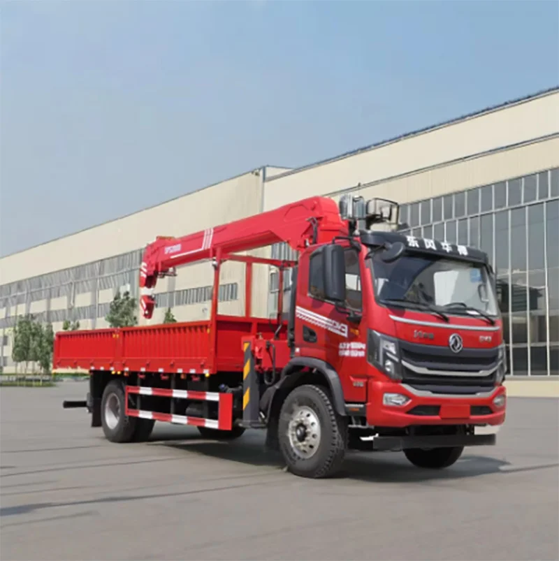 Best Price 8Ton 14Ton 16Ton 18Ton Hydraulic Telescopic Boom Crane Dongfeng Faw Lorry Mounted Crane in Russia