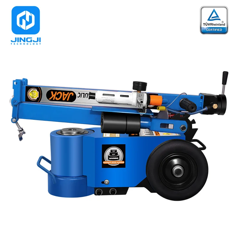 jingji 50 ton pneumatic lifting jack 80 ton air hydraulic floor jack