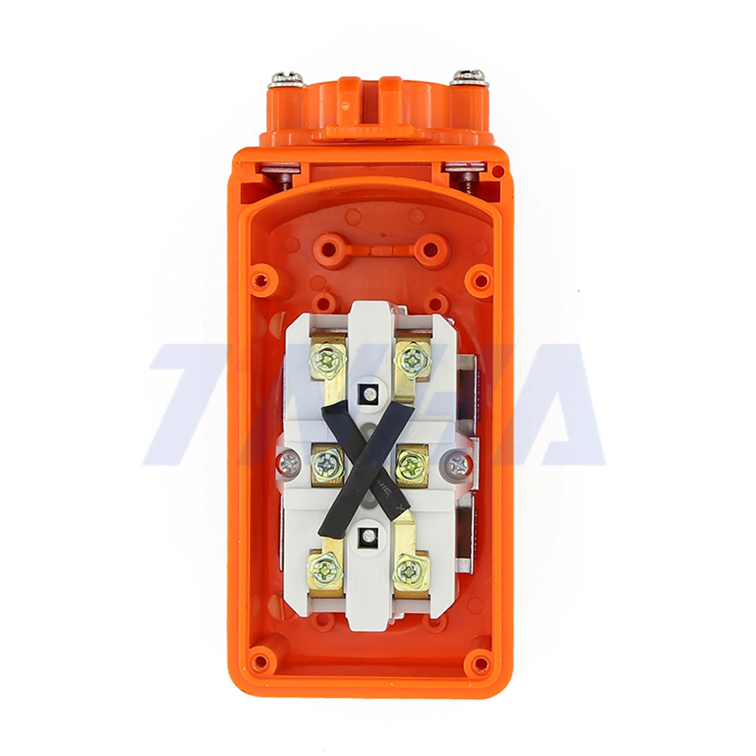 TNHA1-23 Factory Supply 6 Button Handheld Control Pushbutton with leather tube