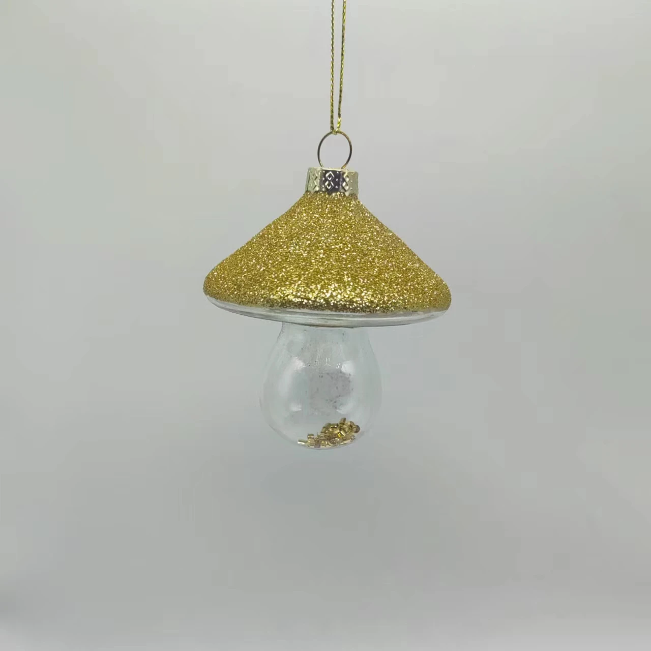 Wholesale Personalizable Christmas Ornaments Glass Shoes Or Toys Cake Tree Topper Christmas Decorations Miniatures Garland Gnome