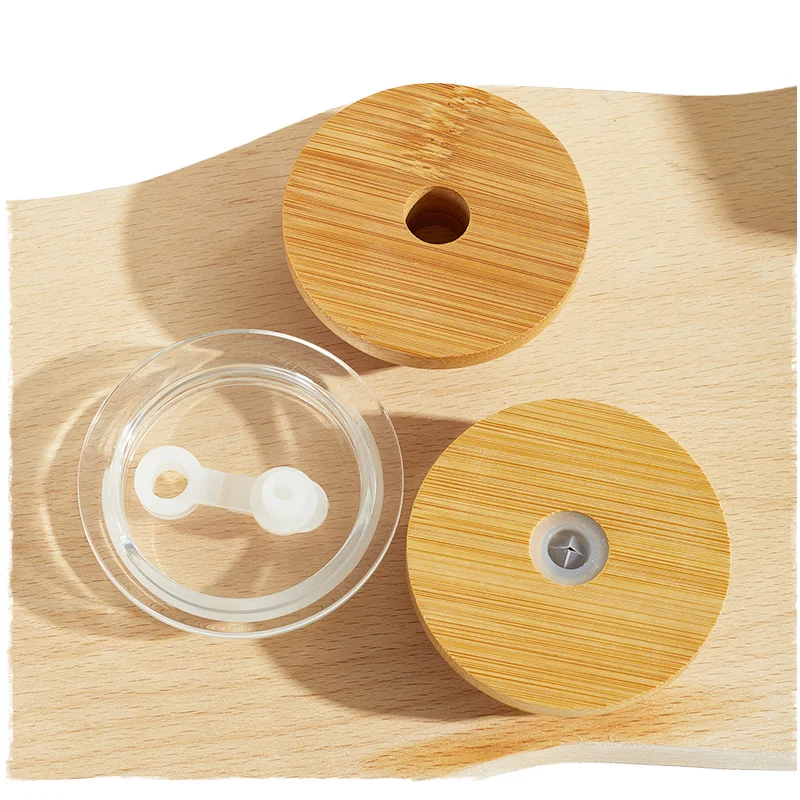 Lilac bsci sgs lfgb 530m glass cup glass tumbler beer glasses libbey glass can with a straw and lid