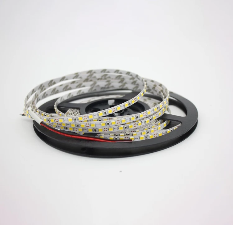 DC12V 24V led strip light 5050 2835 shape flexible waterproof tv back with lens machine pvc led strip light