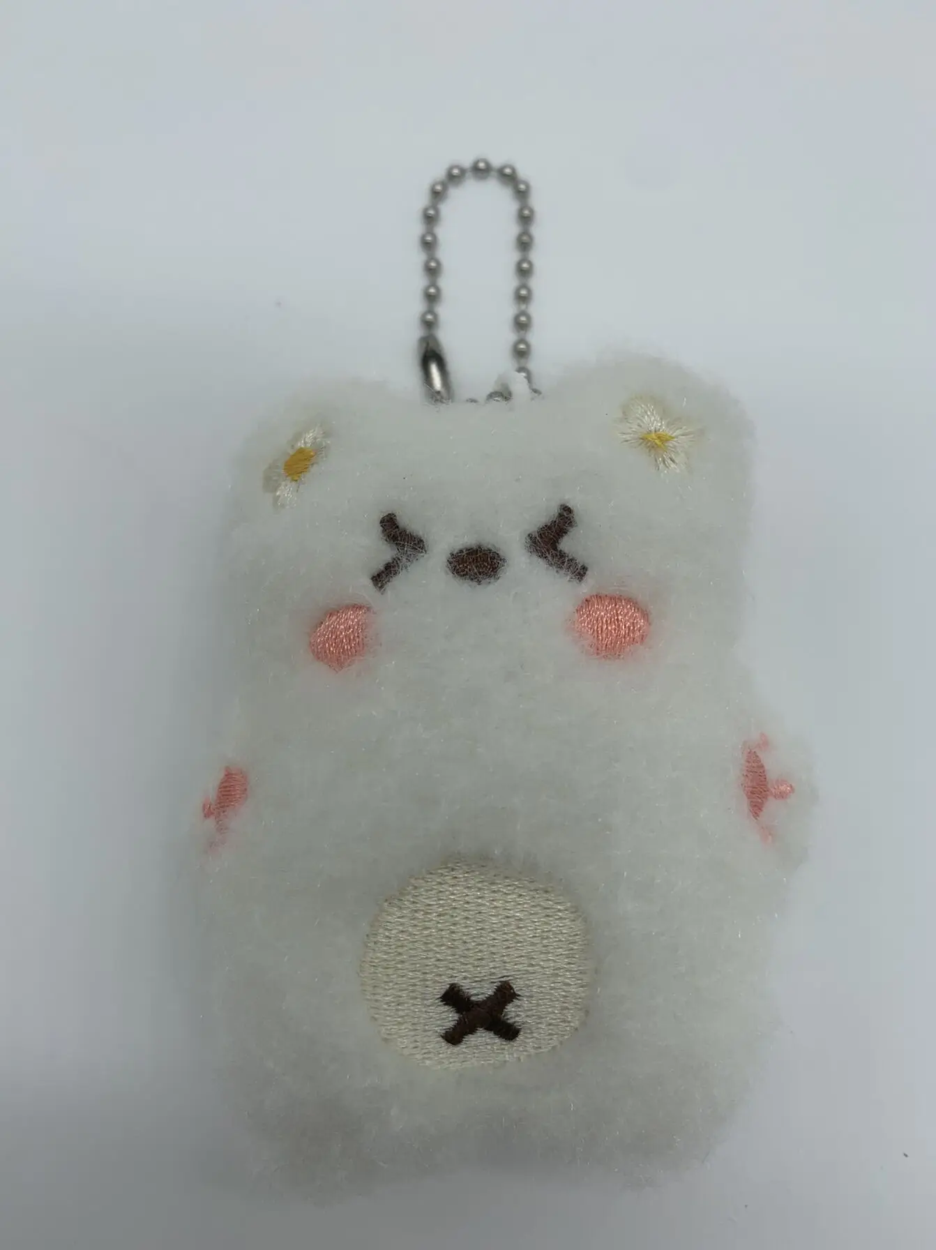 Wholesale cartoon plush keychain small bear pendant cute doll decoration brooch student bag backpack pendant doll
