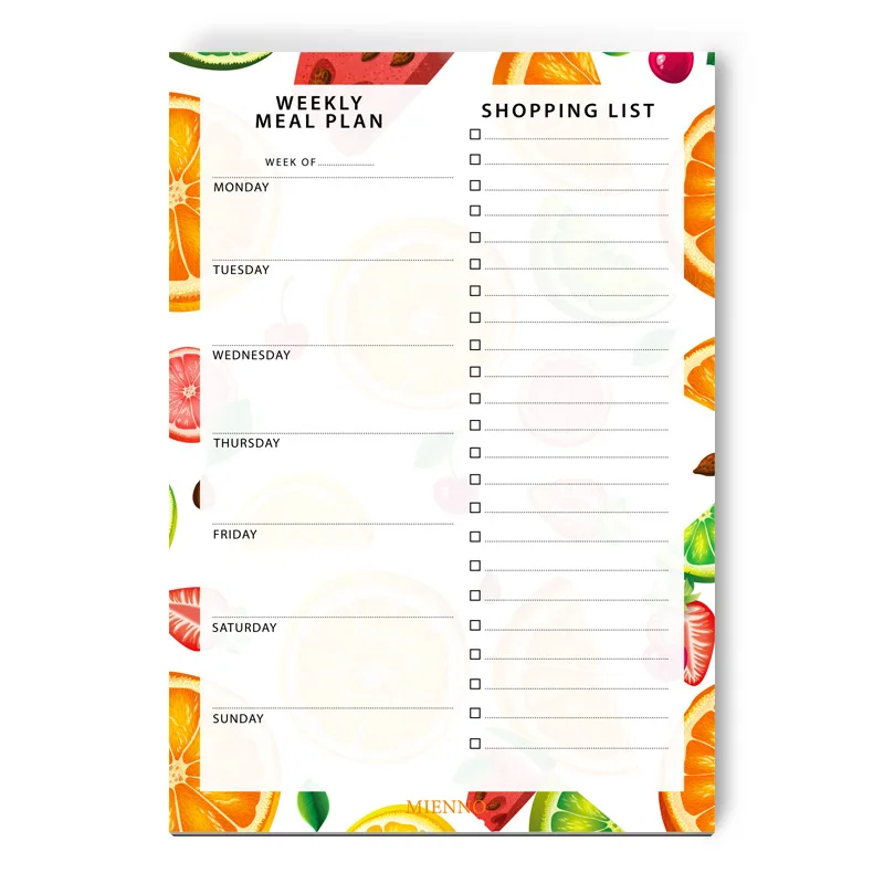 High Quality Cheap Custom Personalized Printing Tear-off Calendar Notepad Personalized Notepads To Do List Memo Note pad