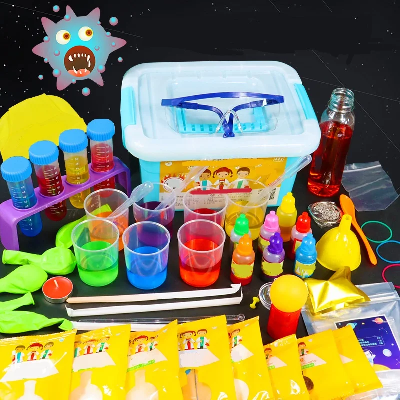 engineering toy science kit lab experiments toy 80 pcs creative magic educational