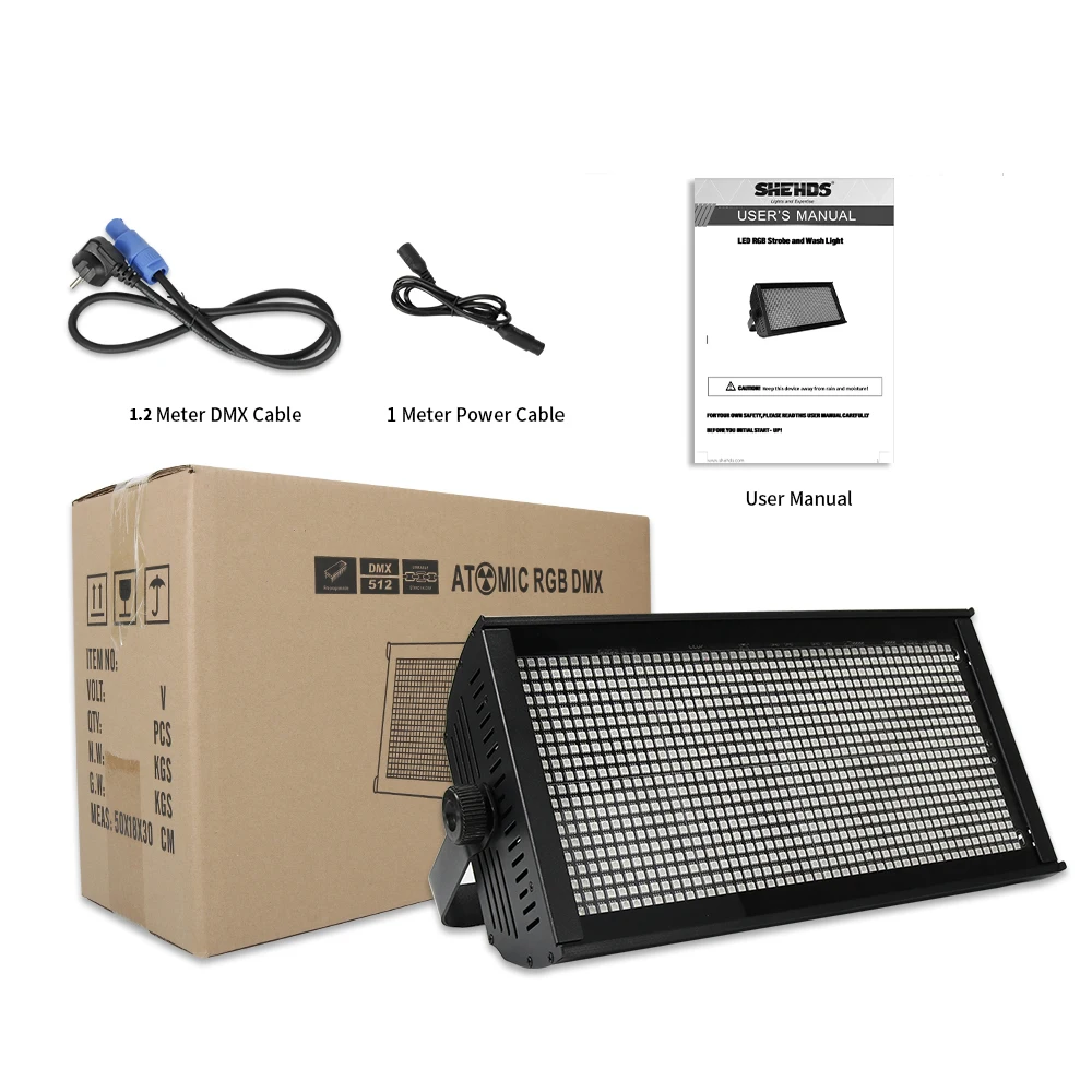LED 200W RGB Marquee Strobe Light (8 segments) Suitable For Nightclub DJ Wedding