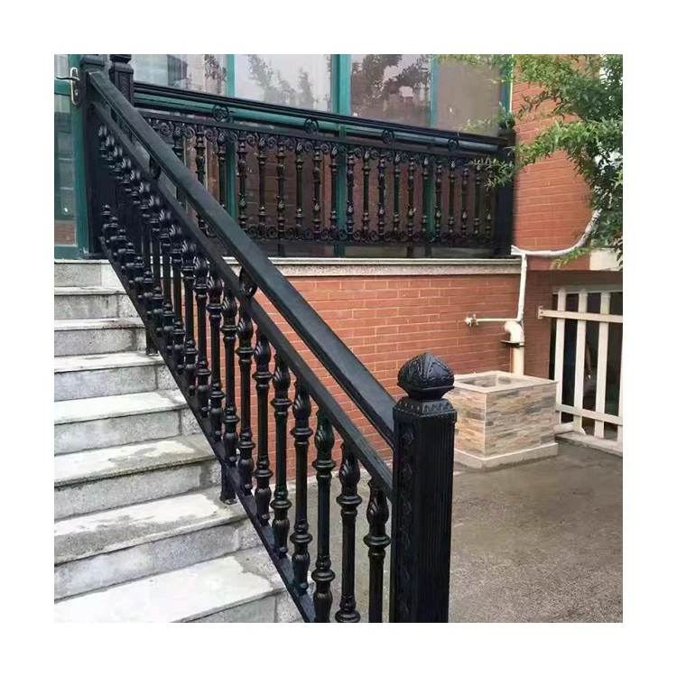 Cheap Factory Price Designs In Iron Brass For Stairs Luxury Stair Railing